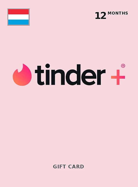 Tinder Plus 12 Months LUXEMBOURG