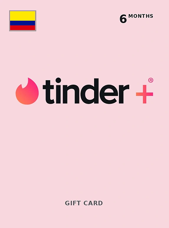 Tinder Plus 6 Months COLOMBIA