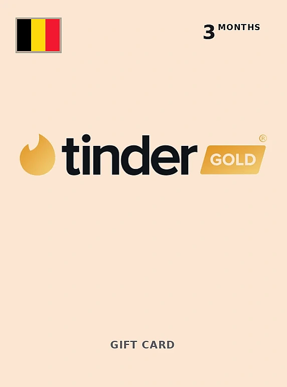 Tinder Gold 3 Months BELGIUM