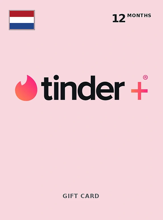 Tinder Plus 12 Months NETHERLANDS