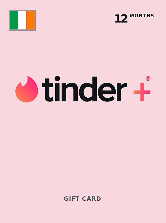 Tinder Plus 12 Months IRELAND