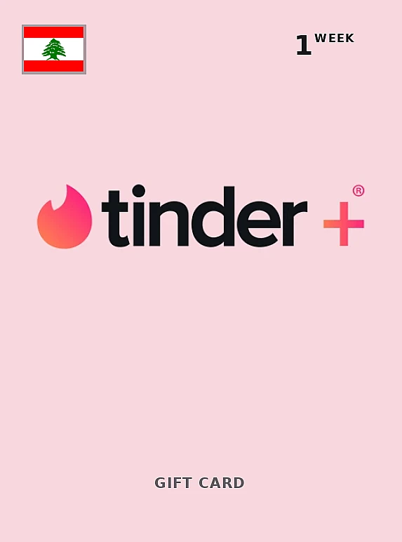 Tinder Plus 1 Week LEBANON