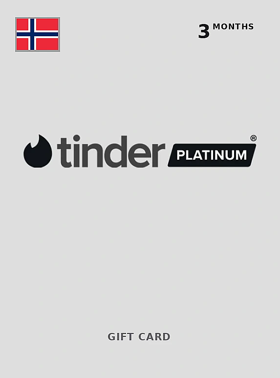 Tinder Platinum 3 Months NORWAY