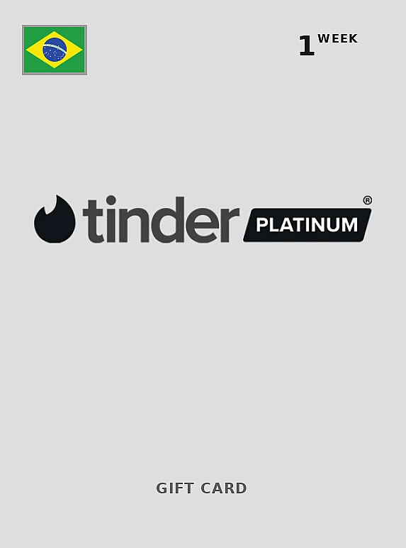 Tinder Platinum 1 Week BRAZIL