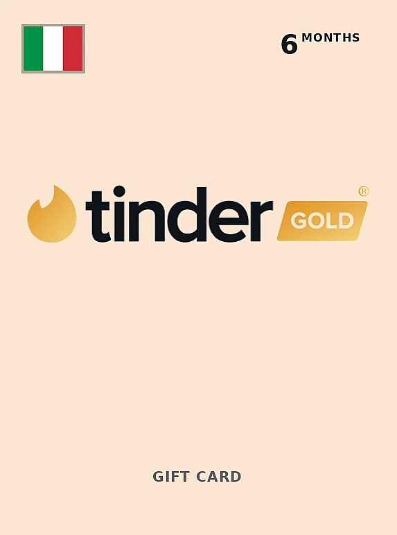 Tinder Gold 6 Months ITALY
