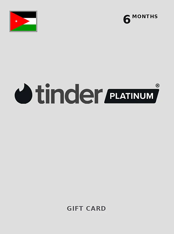 Tinder Platinum 6 Months JORDAN