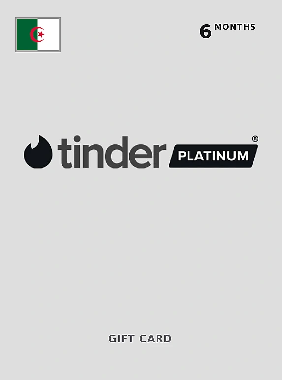 Tinder Platinum 6 Months ALGERIA