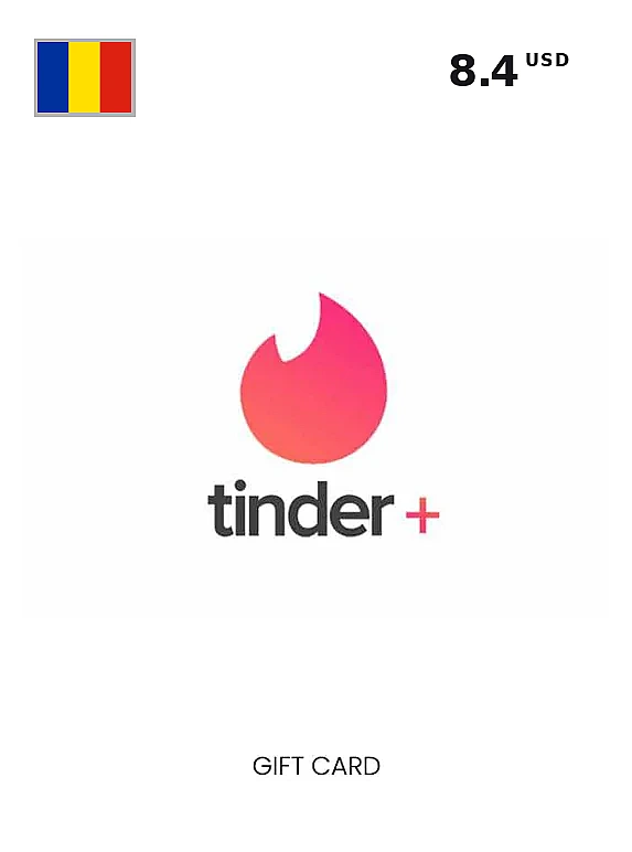 Tinder Gift Card 8 USD ROMANIA