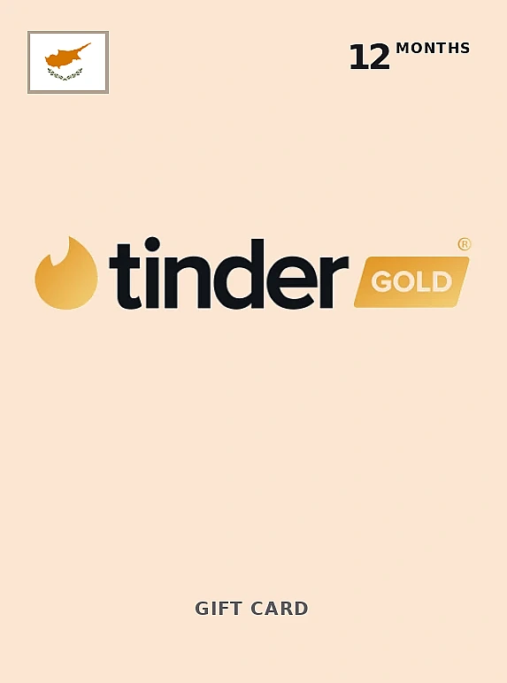 Tinder Gold 12 Months CYPRUS