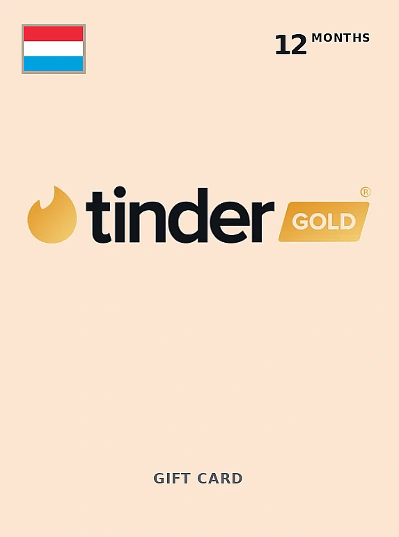 Tinder Gold 12 Months LUXEMBOURG