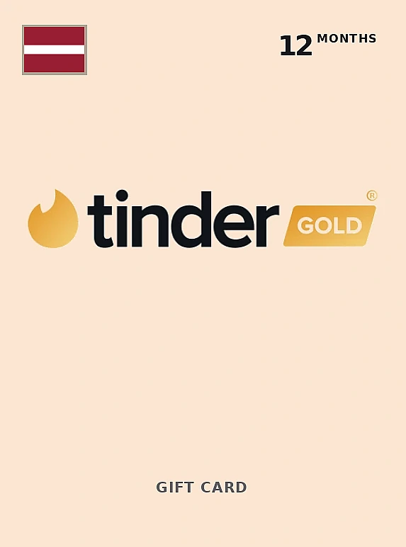 Tinder Gold 12 Months LATVIA