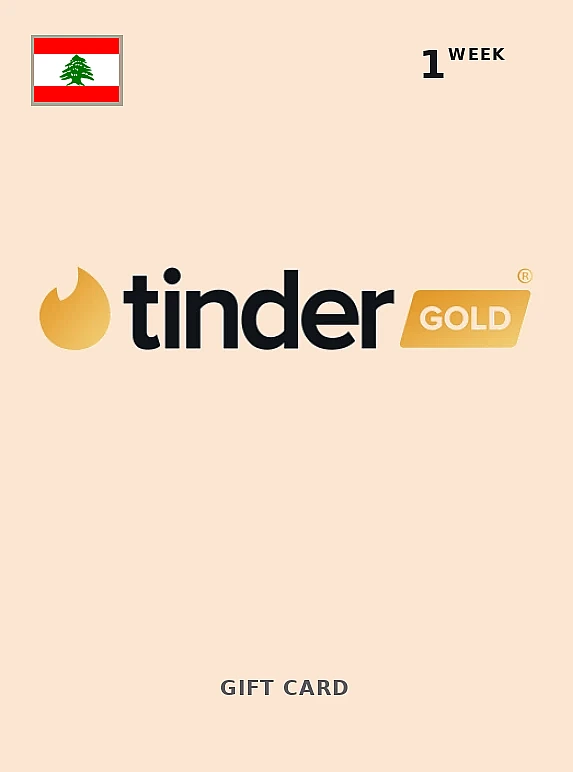 Tinder Gold 1 Week LEBANON