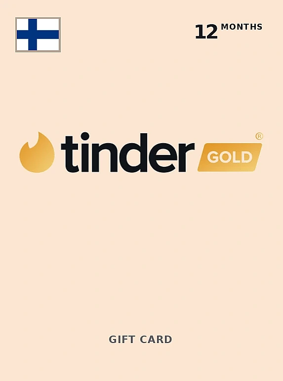 Tinder Gold 12 Months FINLAND
