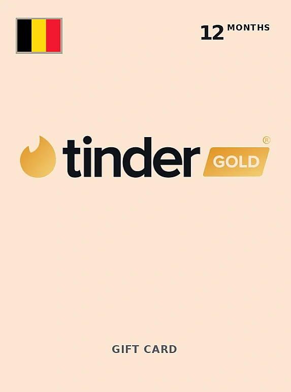 Tinder Gold 12 Months BELGIUM