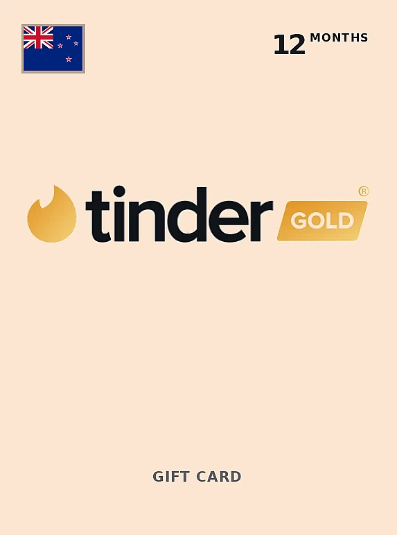 Tinder Gold 12 Months NEW ZEALAND