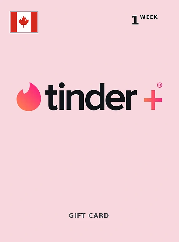 Tinder Plus 1 Week CANADA