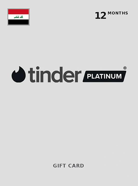 Tinder Platinum 12 Months IRAQ