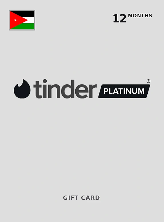 Tinder Platinum 12 Months JORDAN