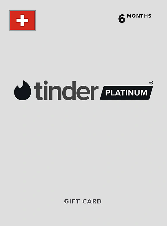 Tinder Platinum 6 Months SWITZERLAND