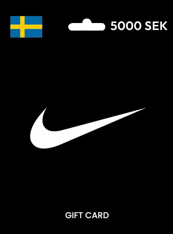 Nike Gift Card 5000 SEK SWEDEN