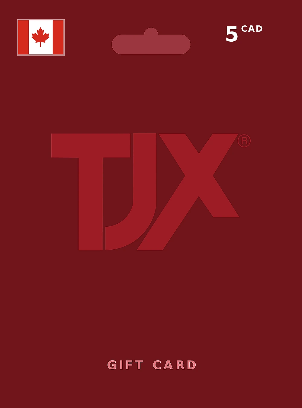 TJX Gift Card 5 CAD CANADA