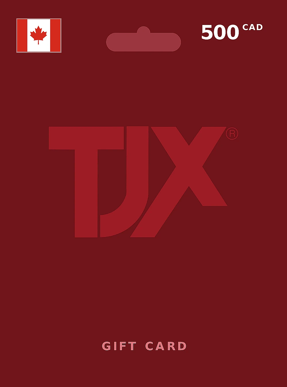 TJX Gift Card 500 CAD CANADA