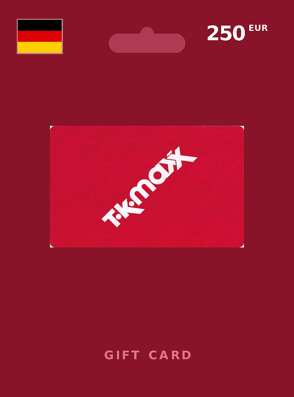TK Maxx Gift Card 250 EUR GERMANY