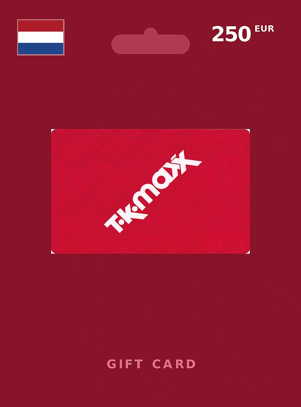 TK Maxx Gift Card 250 EUR NETHERLANDS