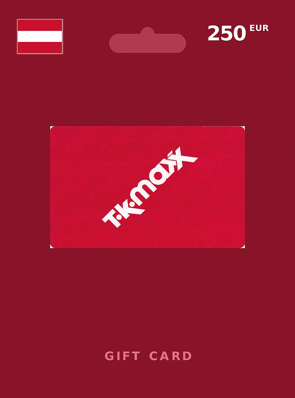 TK Maxx Gift Card 250 EUR AUSTRIA