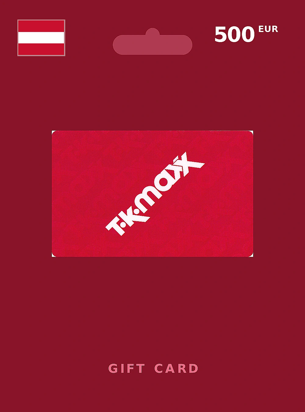 TK Maxx Gift Card 500 EUR AUSTRIA