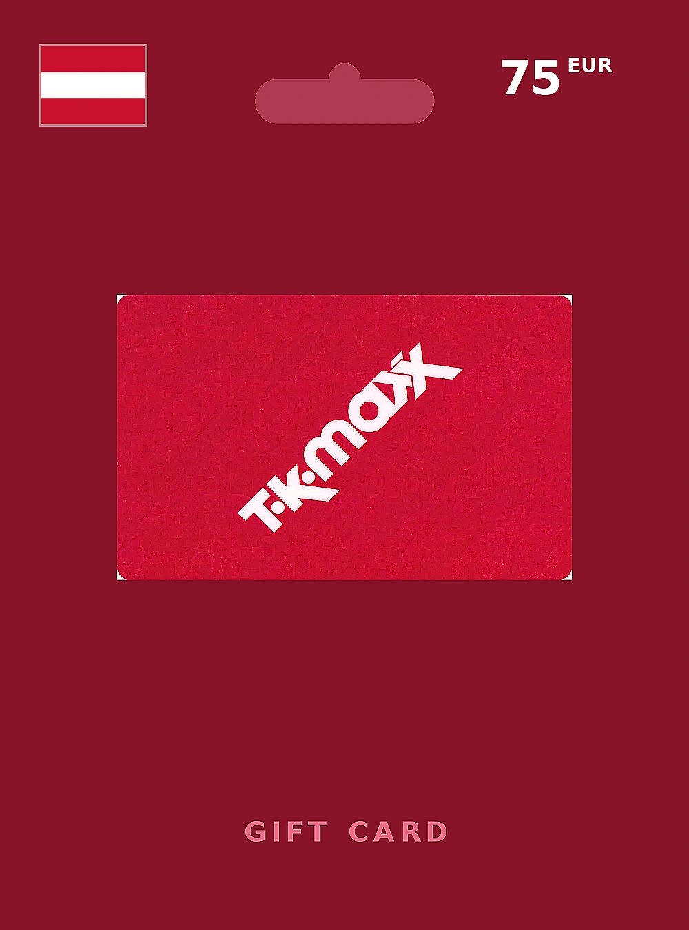 TK Maxx Gift Card 75 EUR AUSTRIA