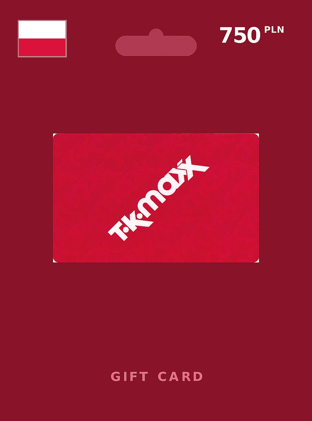 TK Maxx Gift Card 750 PLN POLAND