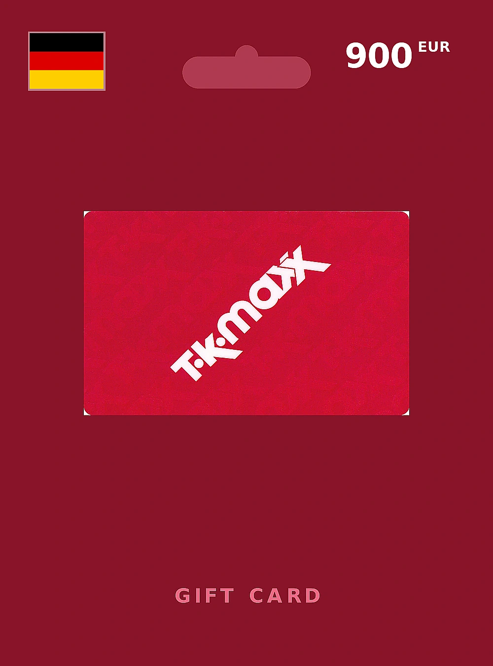 TK Maxx Gift Card 900 EUR GERMANY