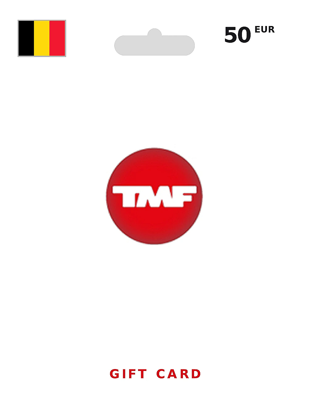 TMF Mobile Gift Card 50 EUR BELGIUM