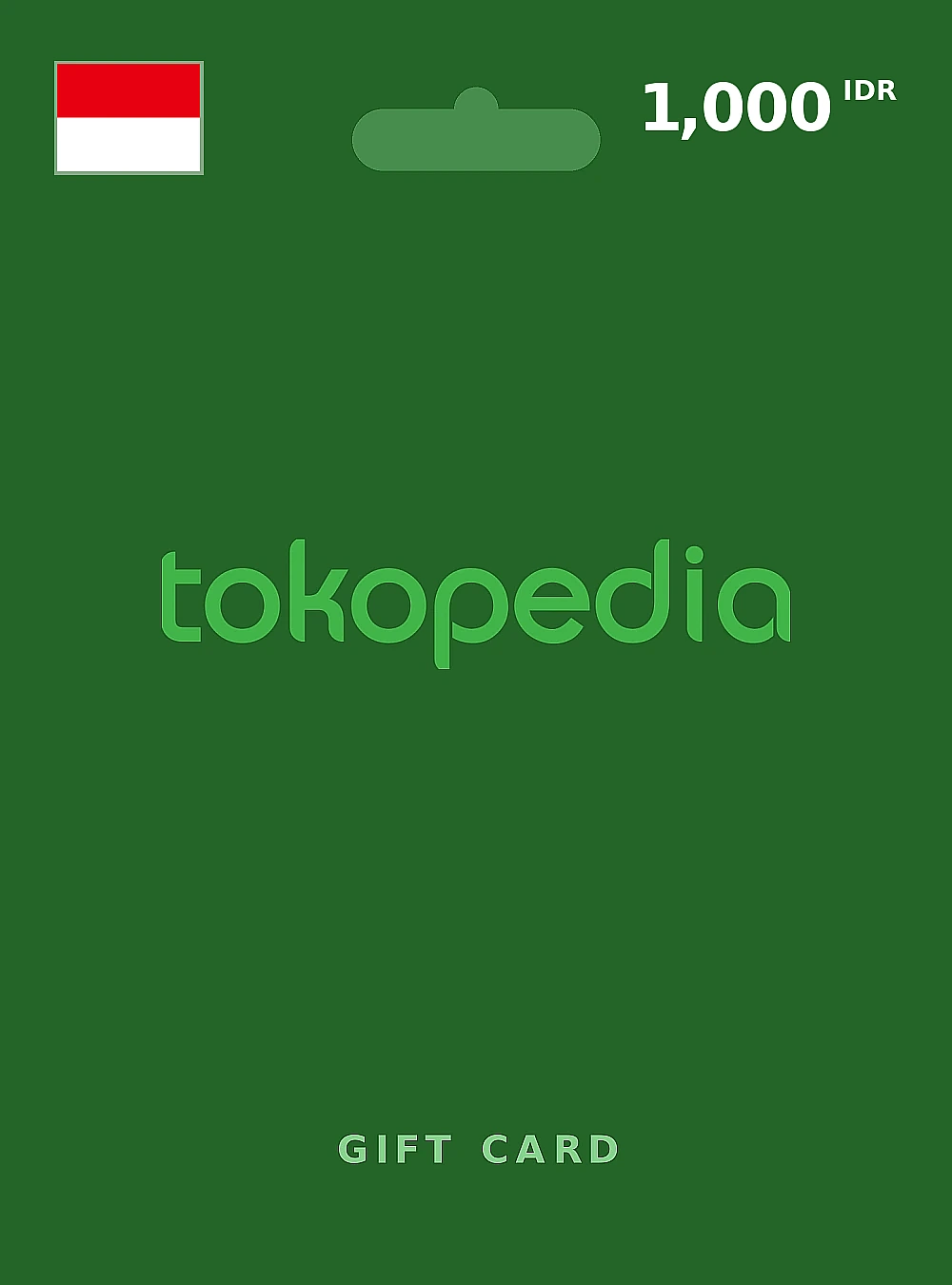 Tokopedia Gift Card 1000 IDR INDONESIA