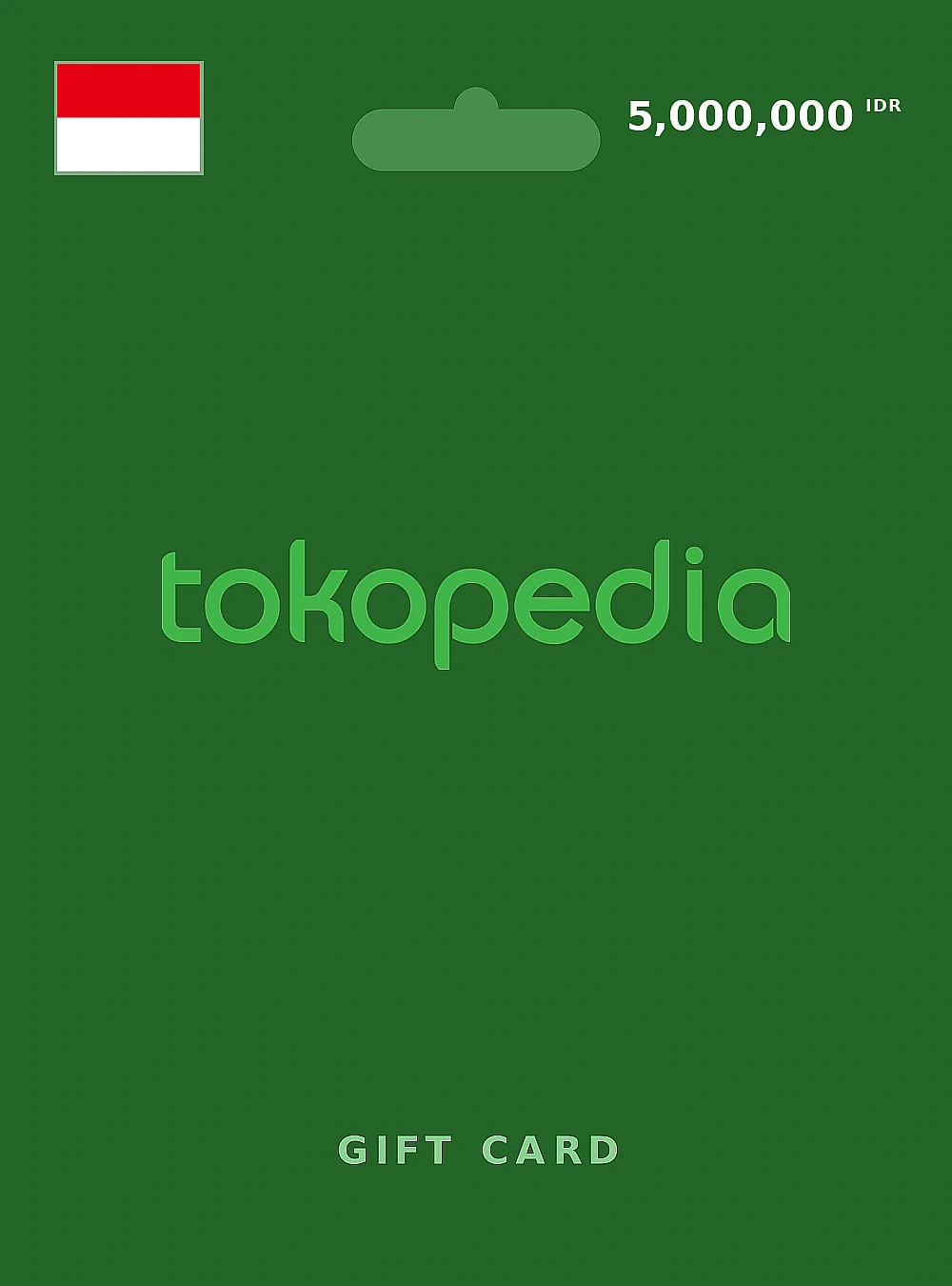 Tokopedia Gift Card 5000000 IDR INDONESIA