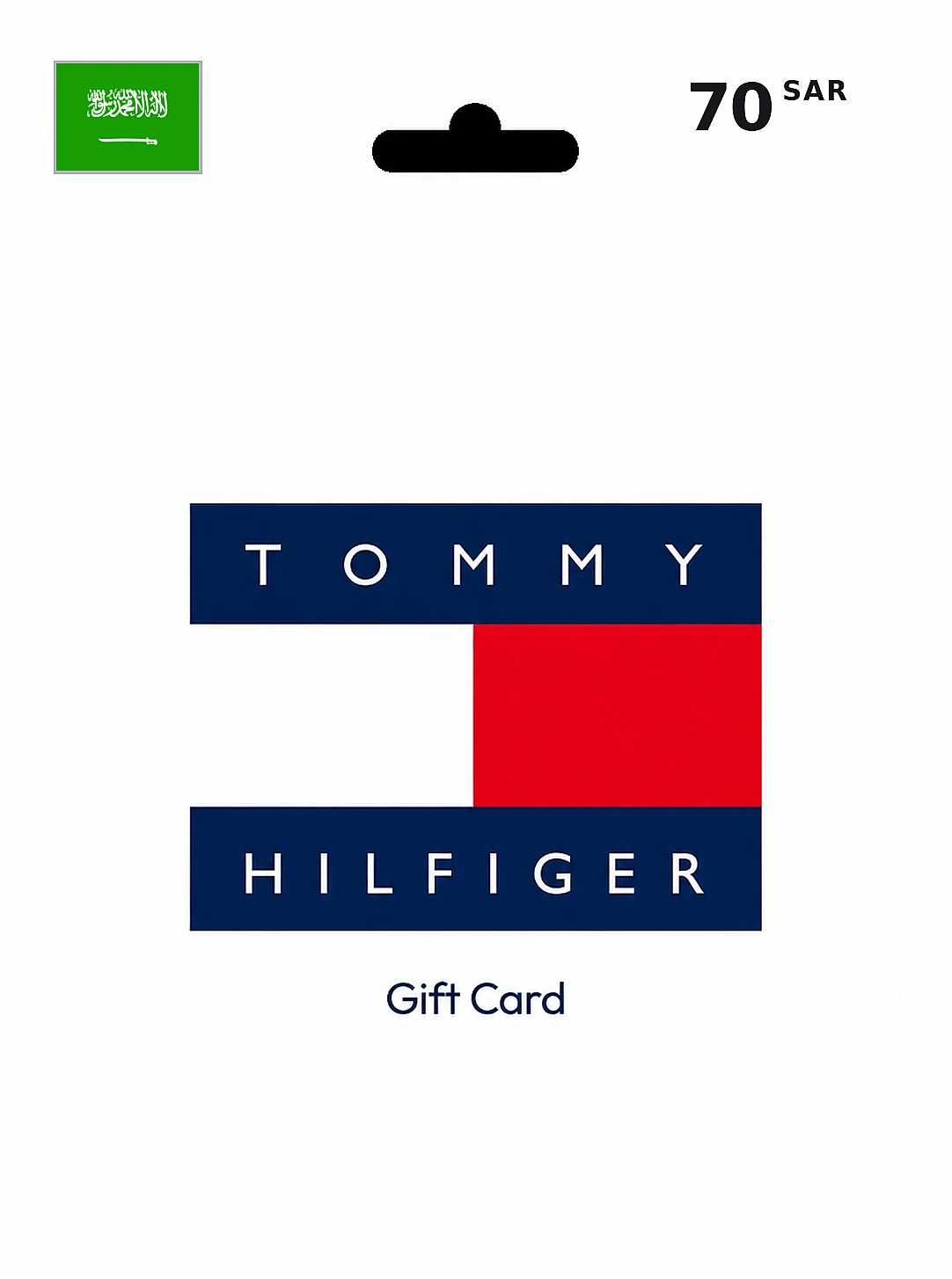 Tommy Hilfiger Gift Card 70 SAR SAUDI ARABIA