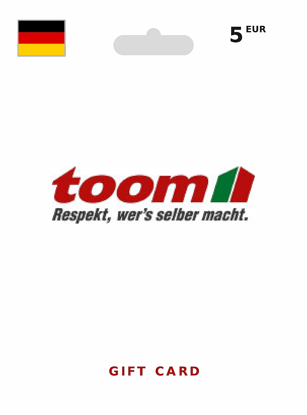 toom Baumarkt Gift Card 5 EUR GERMANY