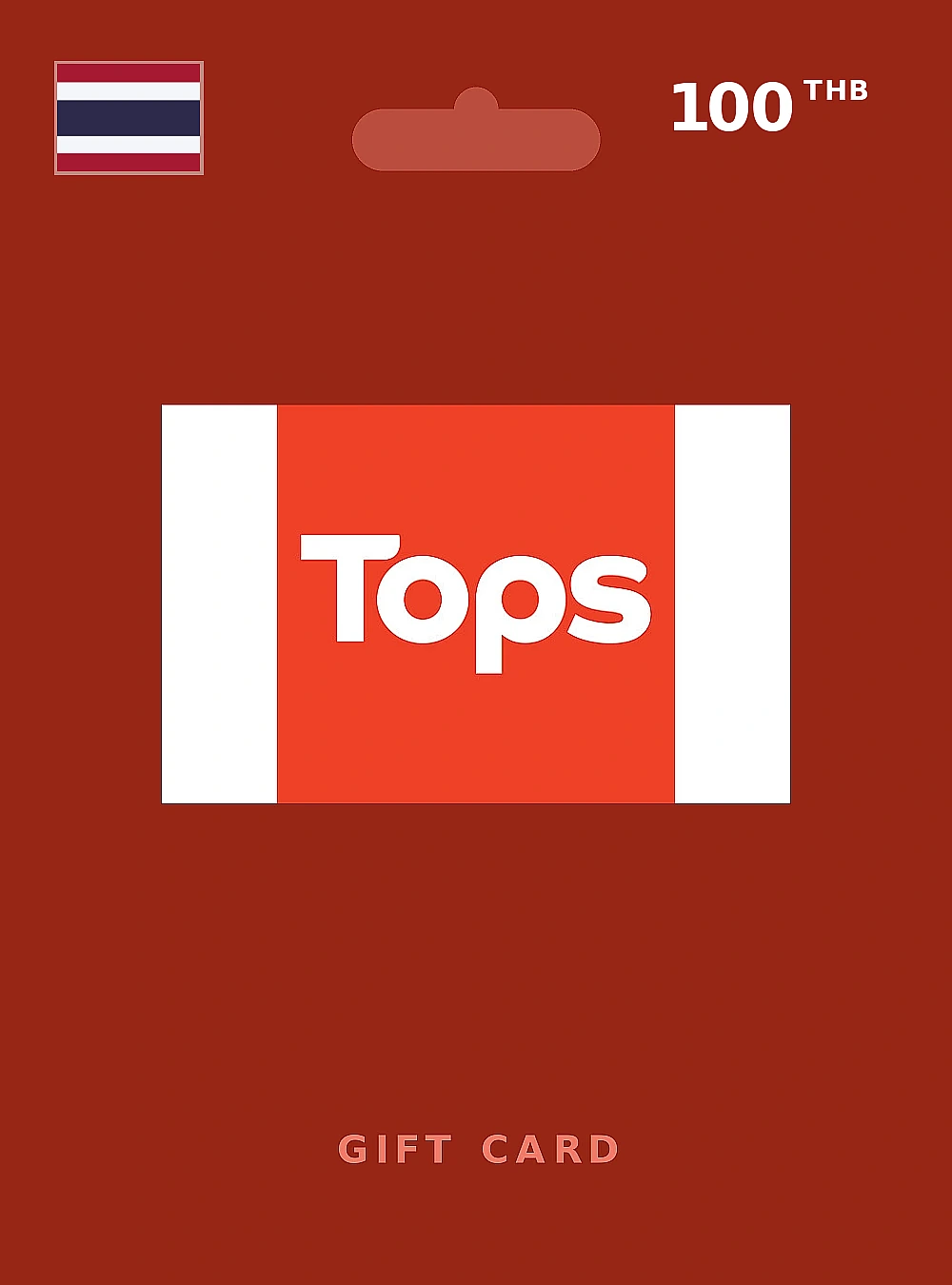 Tops Gift Card 100 THB THAILAND