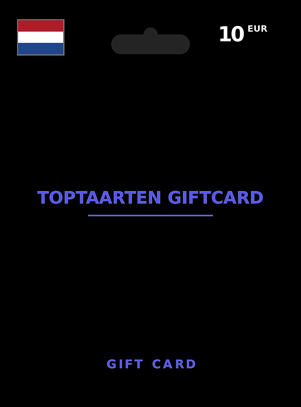 Toptaarten Giftcard Gift Card 10 EUR NETHERLANDS