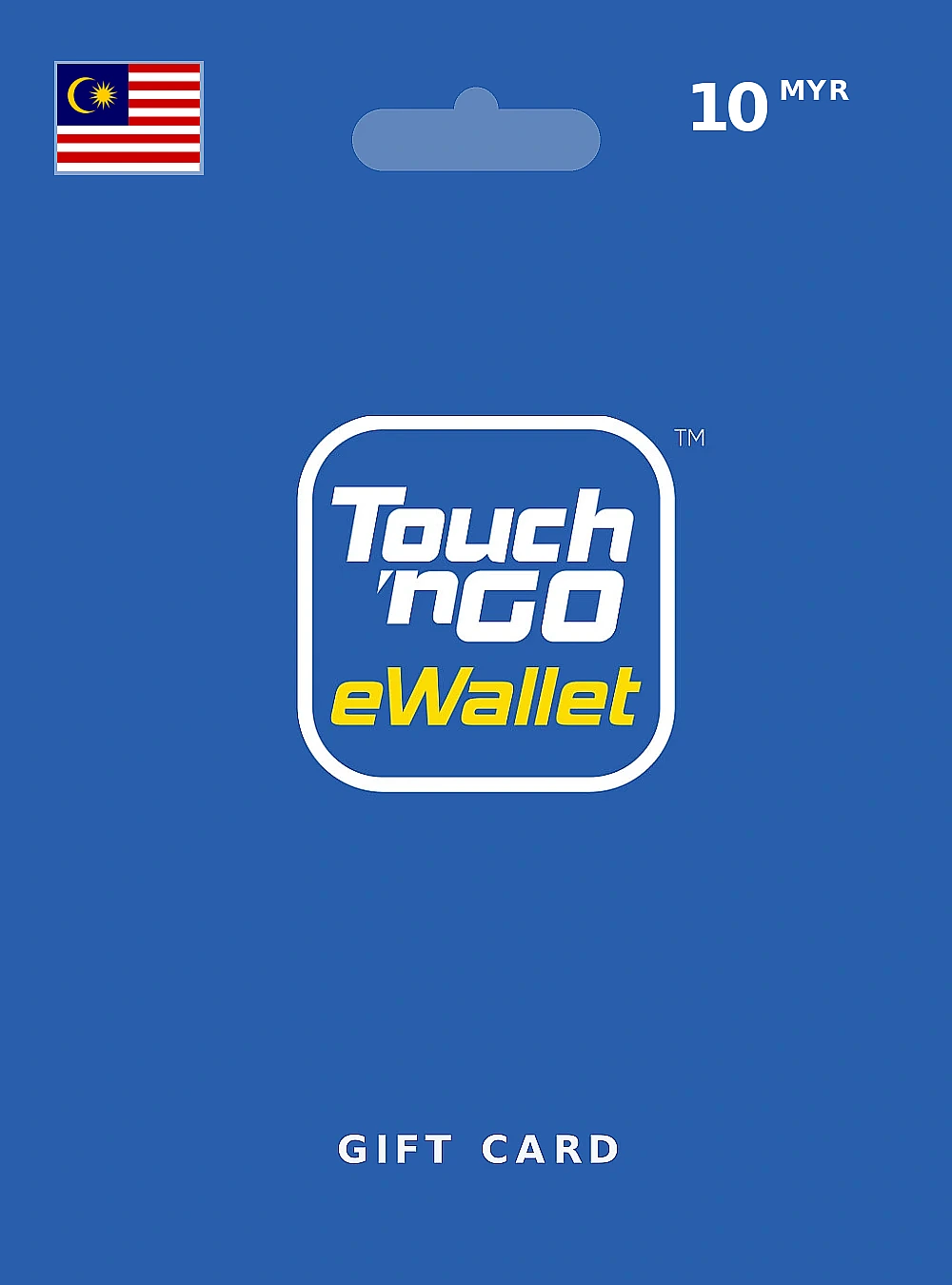 Touch n Go eWallet Gift Card 10 MYR MALAYSIA
