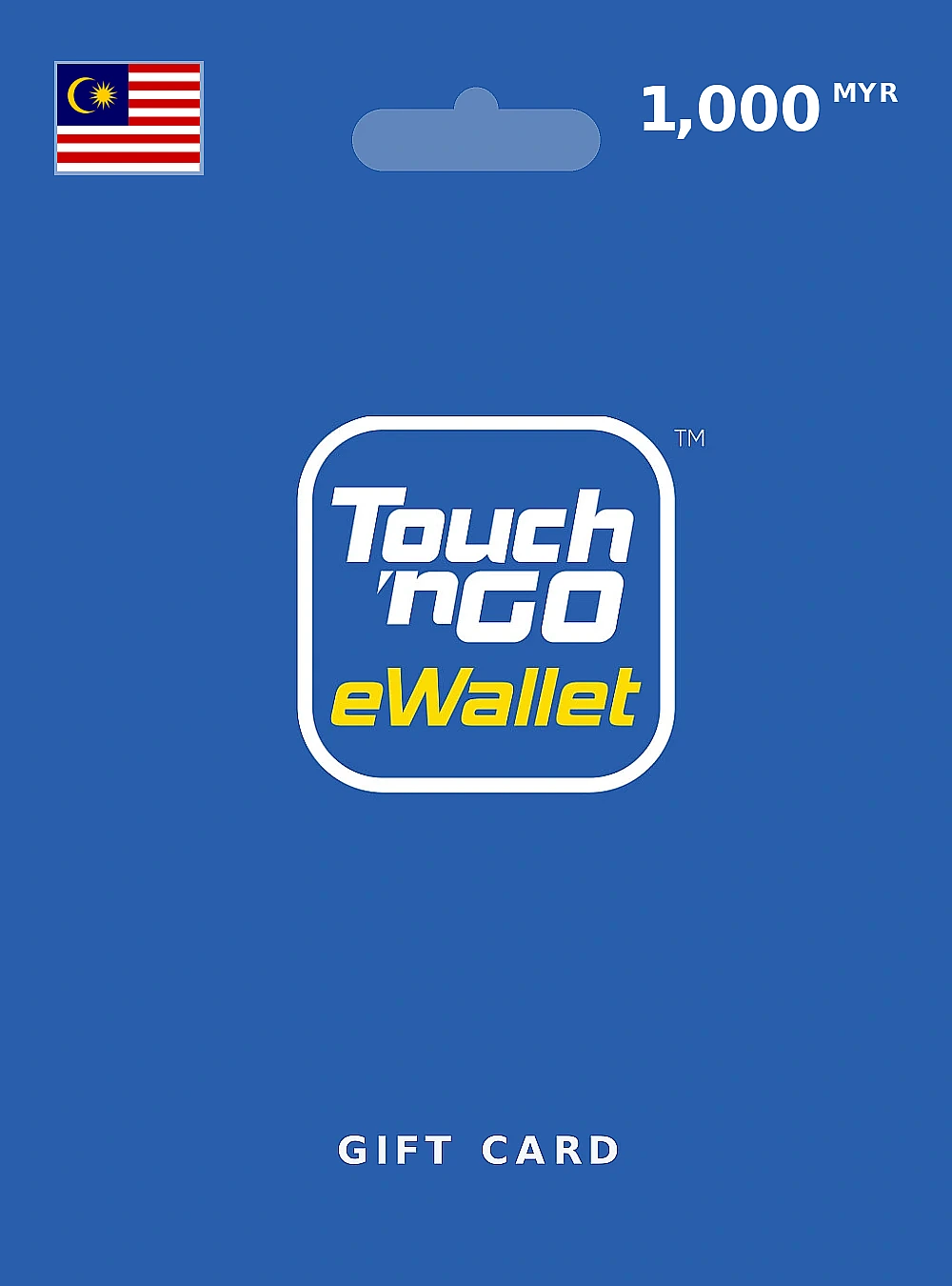 Touch n Go eWallet Gift Card 1000 MYR MALAYSIA