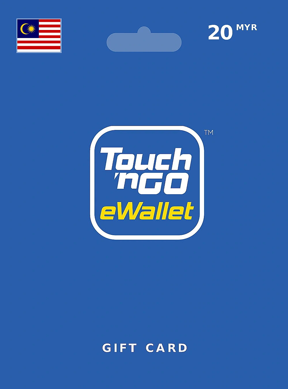 Touch n Go eWallet Gift Card 20 MYR MALAYSIA