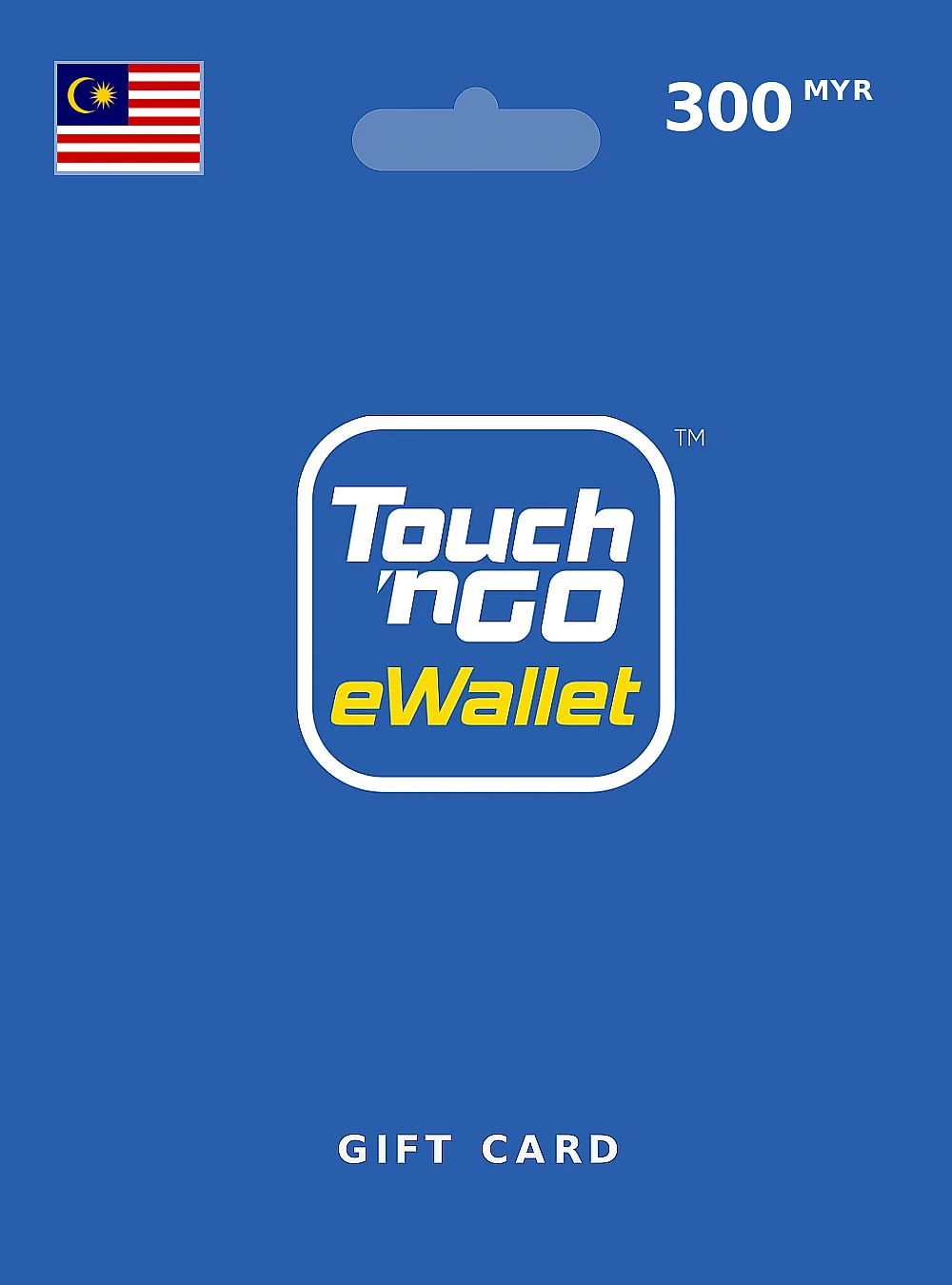 Touch n Go eWallet Gift Card 300 MYR MALAYSIA