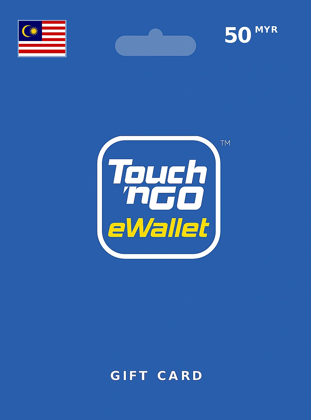 Touch n Go eWallet Gift Card 50 MYR MALAYSIA