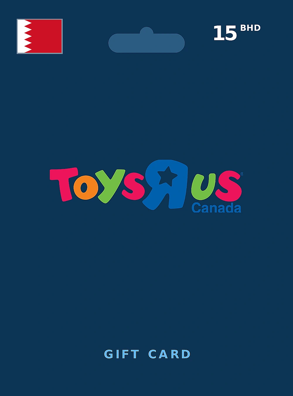 Toysrus Gift Card 15 BHD BAHRAIN