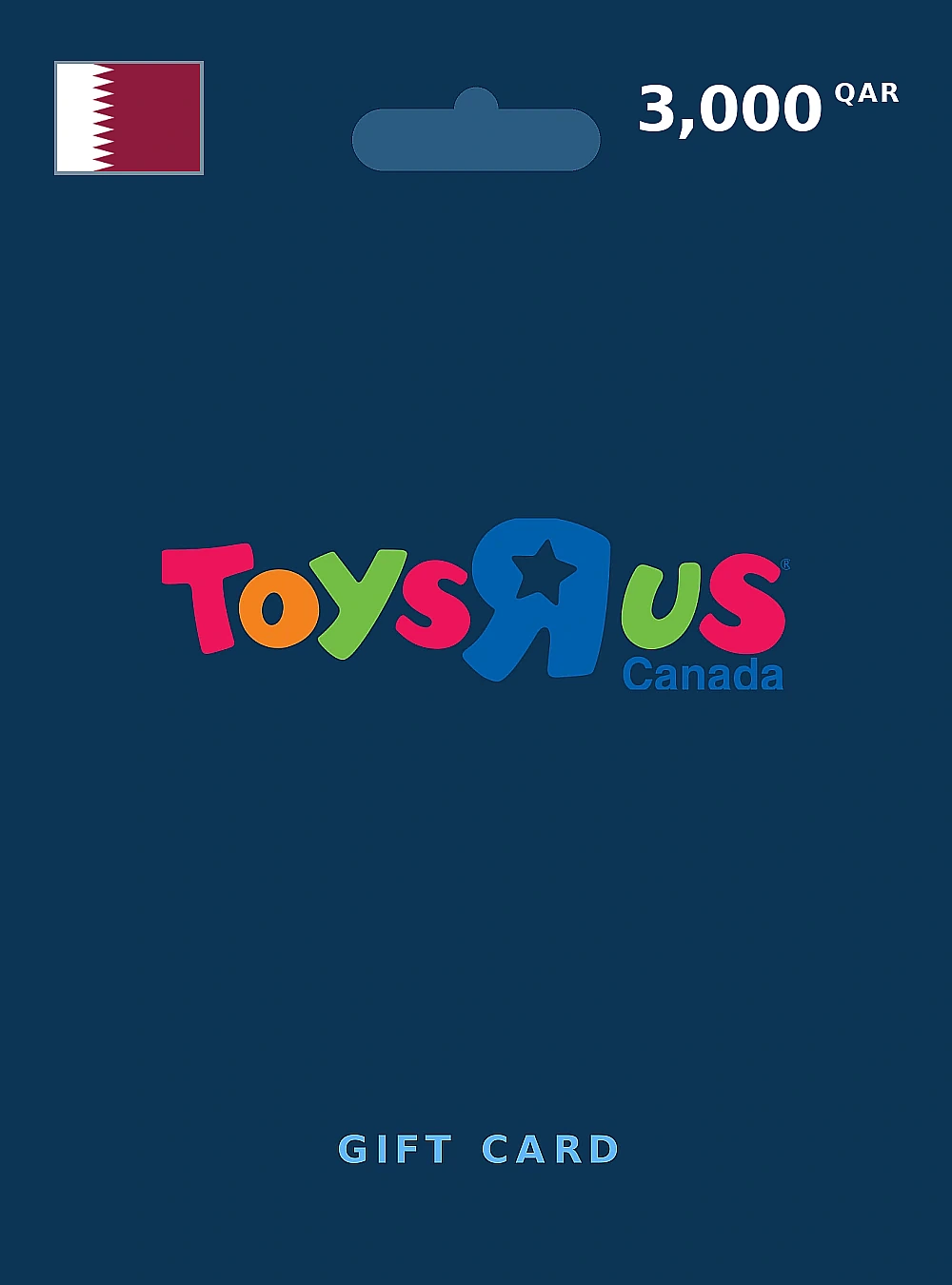 Toysrus Gift Card 3000 QAR QATAR