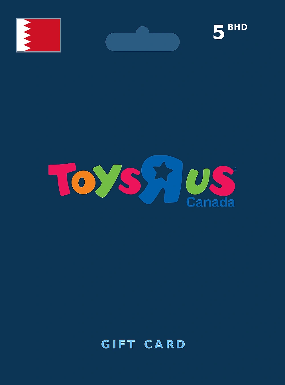 Toysrus Gift Card 5 BHD BAHRAIN
