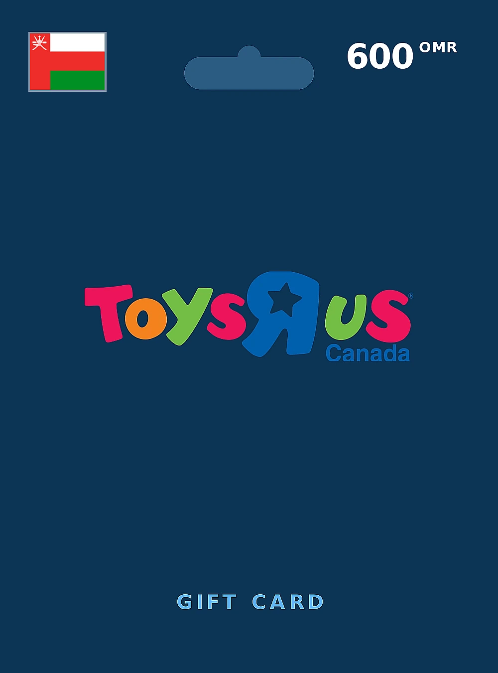 Toysrus Gift Card 600 OMR OMAN
