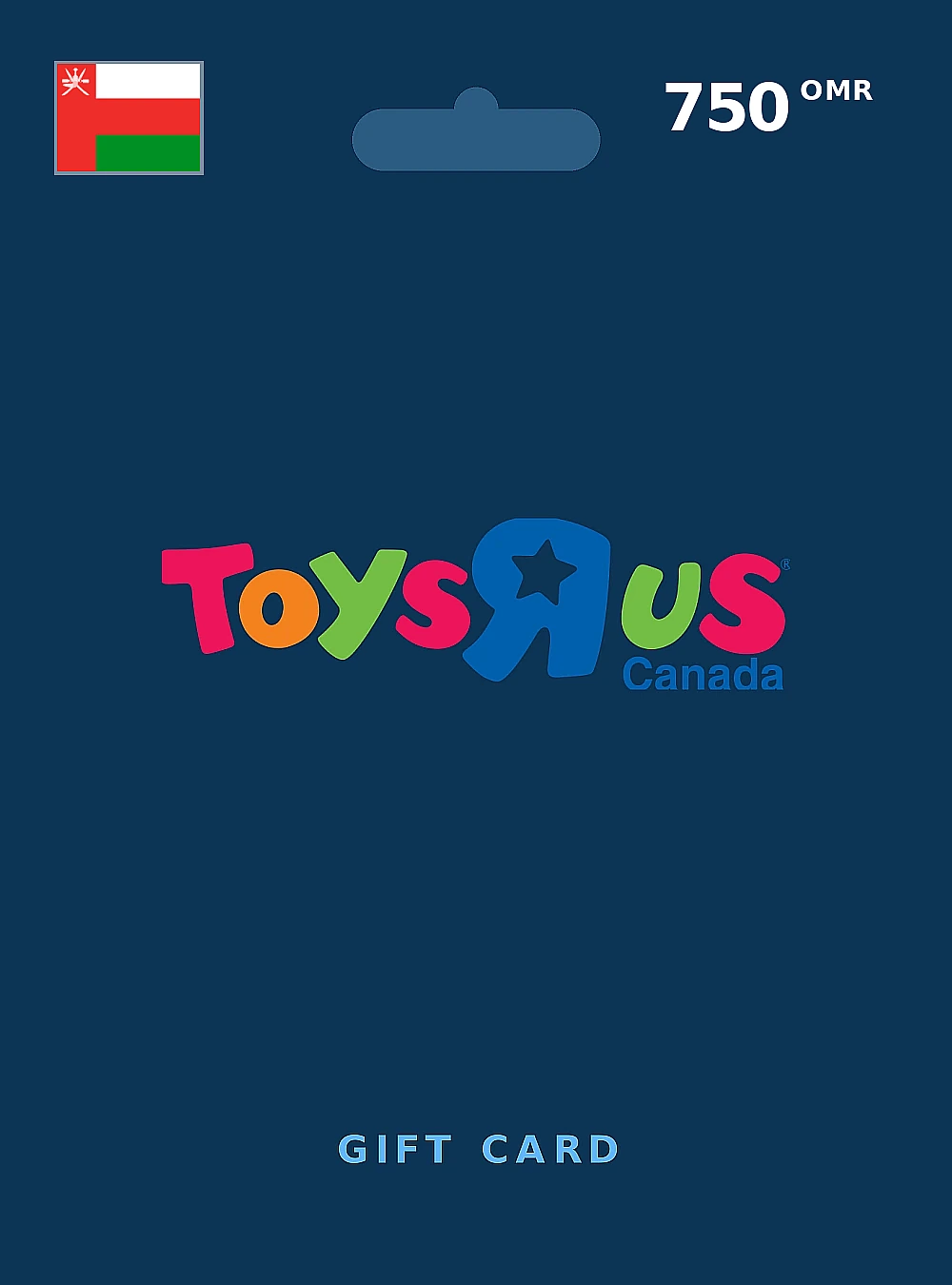 Toysrus Gift Card 750 OMR OMAN
